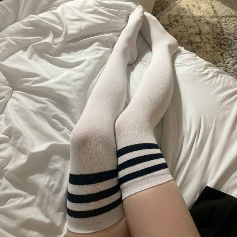Thigh High Cotton Socks