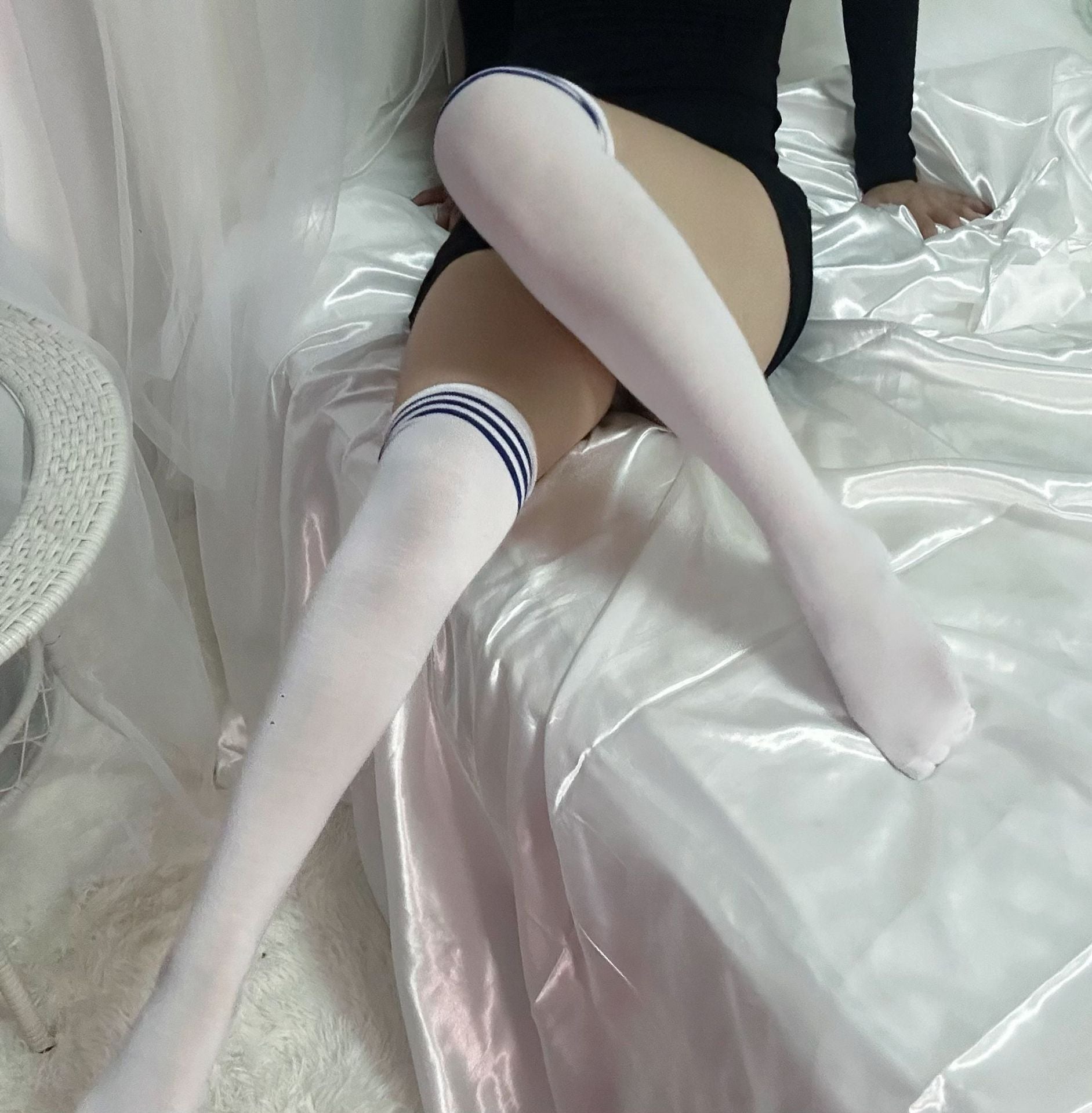 Classic Femboy Schoolgirl Stockings