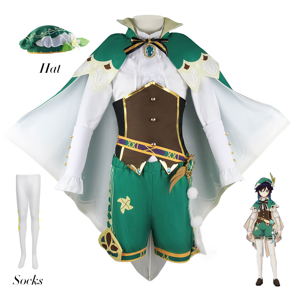 Genshin Impact Venti Cosplay Costume
