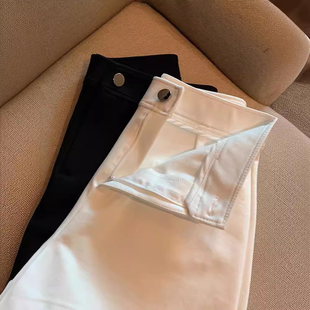 High-Waist Black Femboy Shorts