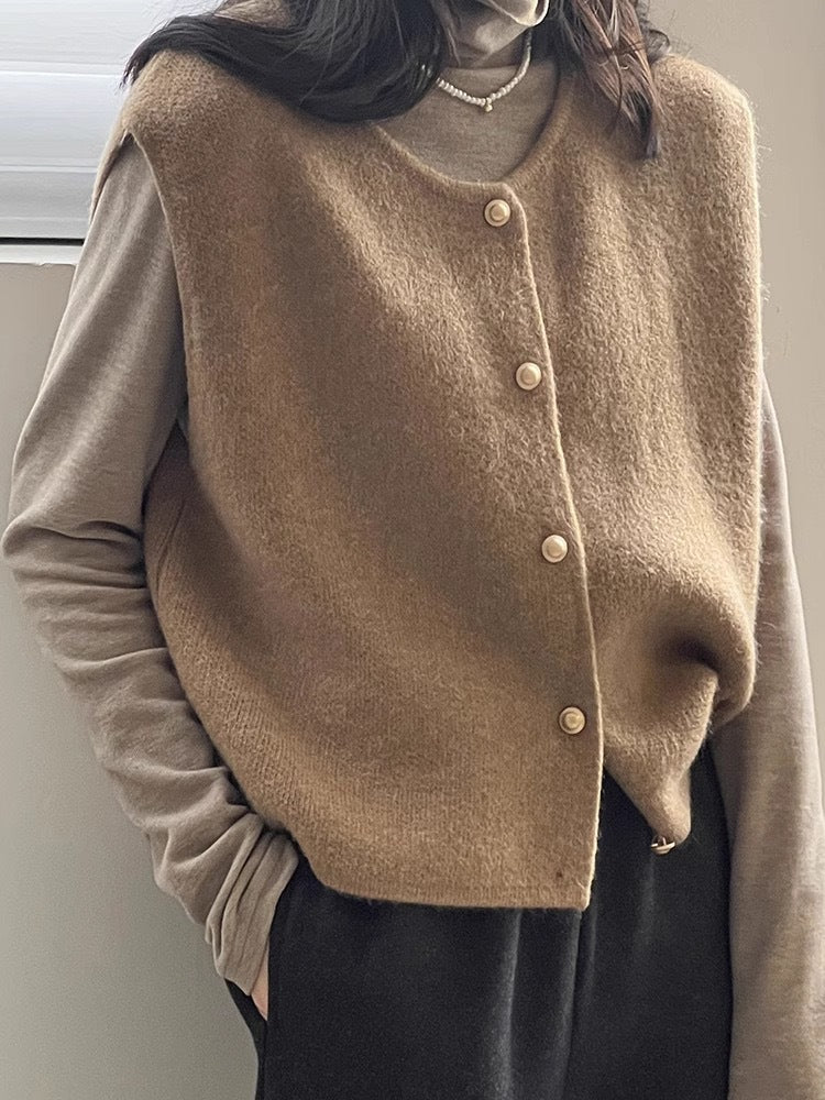 Femboy Cardigan Vest