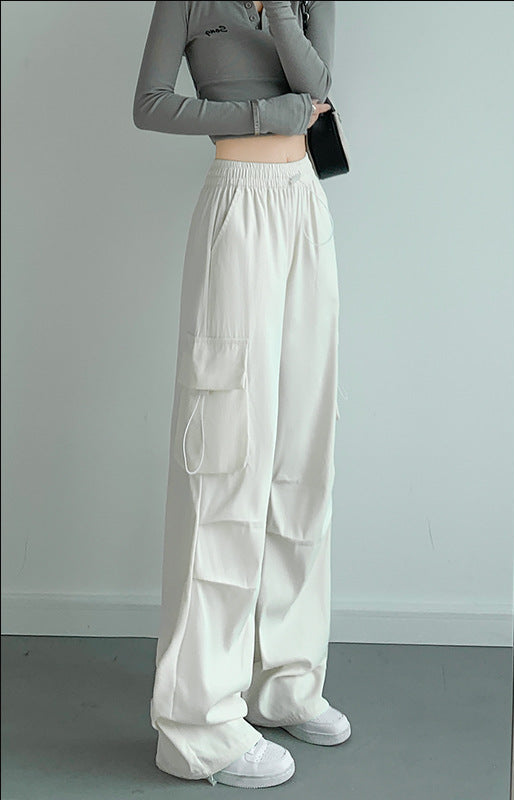 High-Waist Femboy Parachute Pants