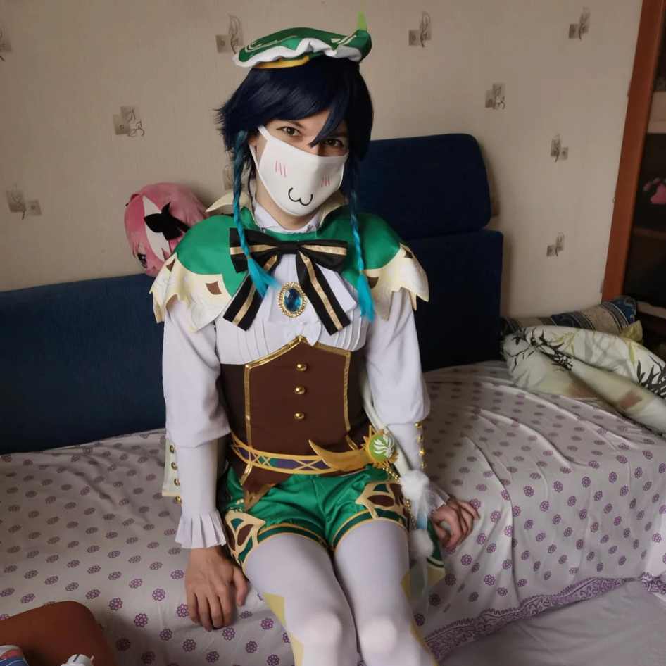 Genshin Impact Venti Cosplay Costume