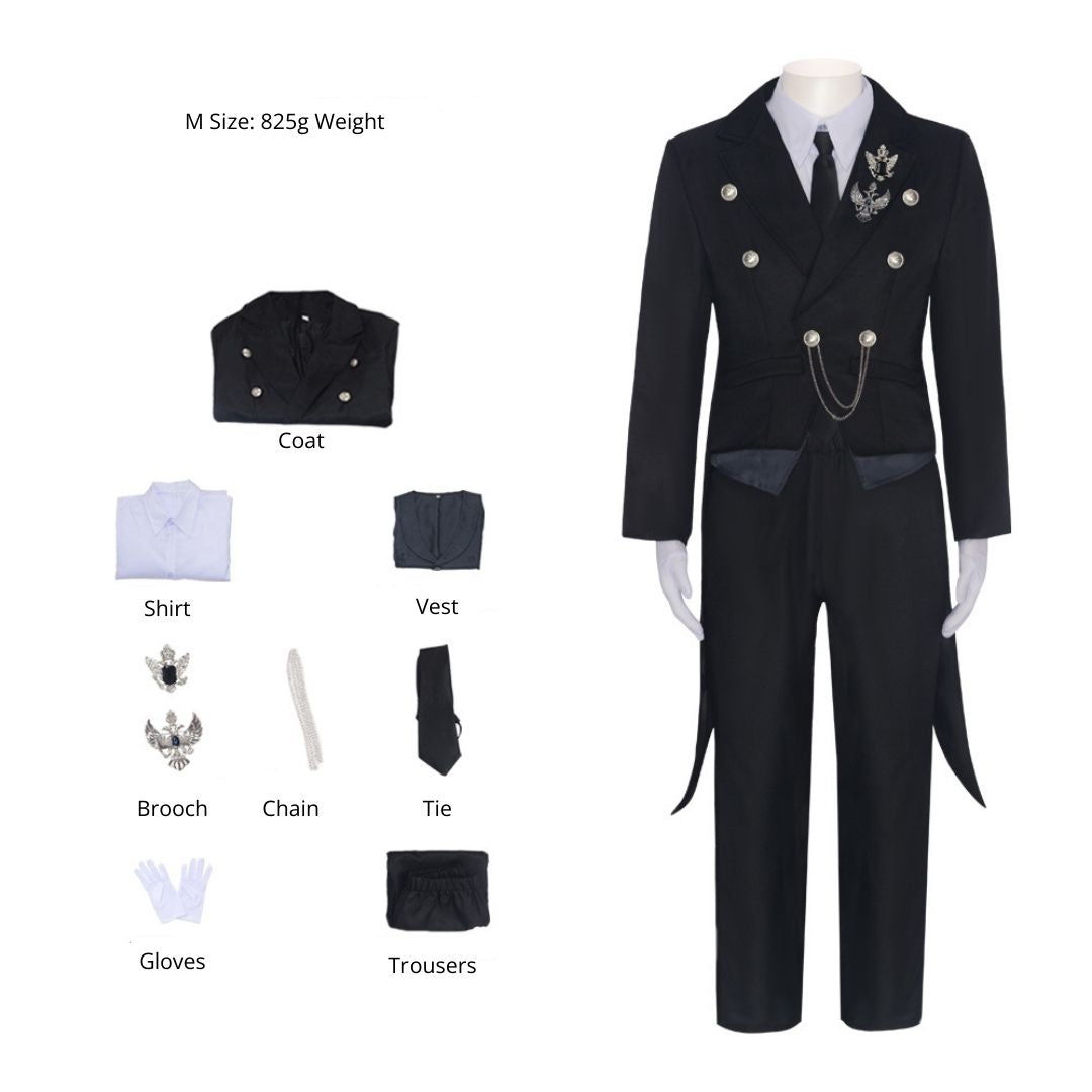 Black Butler Femboy Cosplay Set