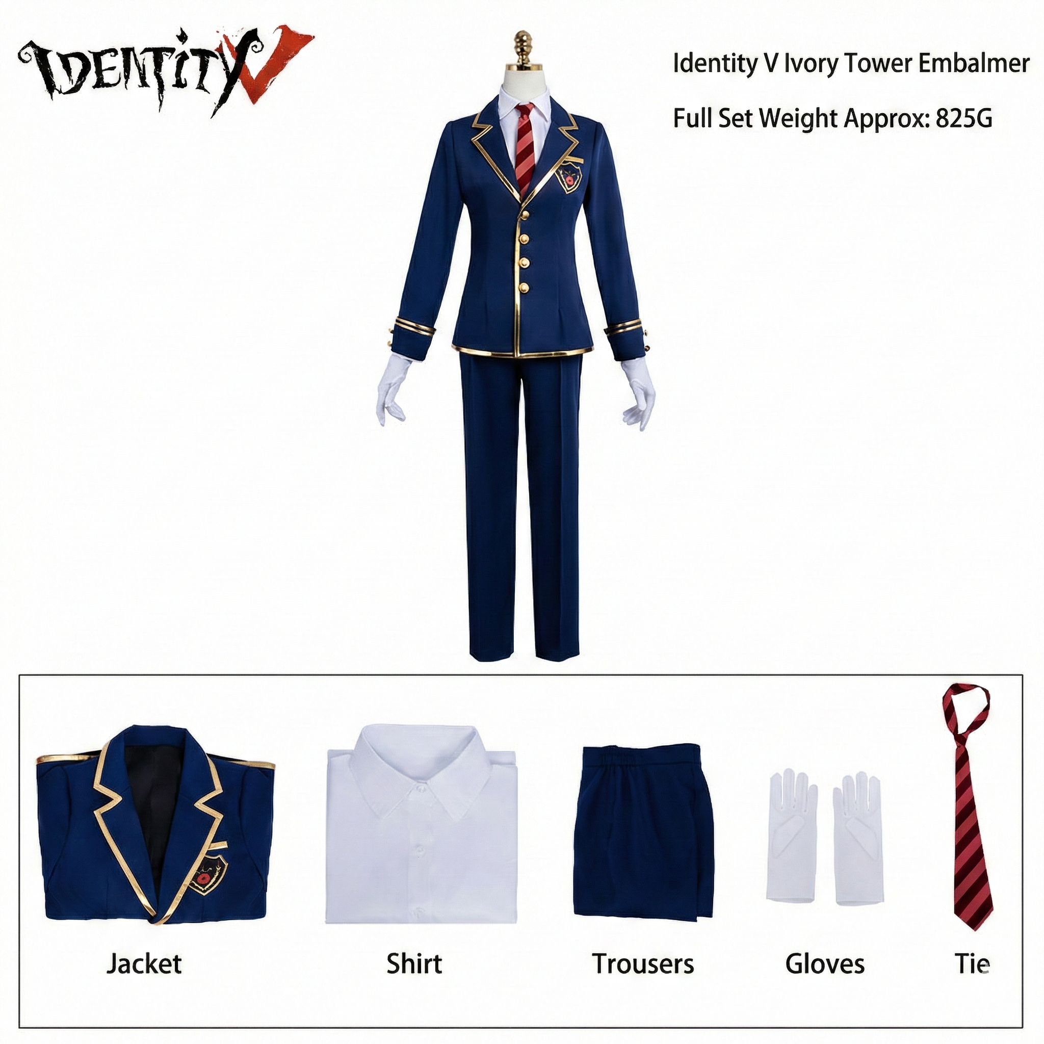 Identity V Embalmer Evening Bell Cosplay