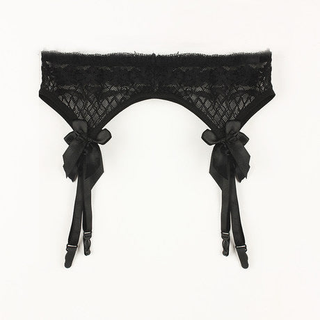 Femboy Sheer Garter Belt - Lace Detail | FemboyBox Femboy Sheer Garter Belt - Lace Detail | FemboyBox