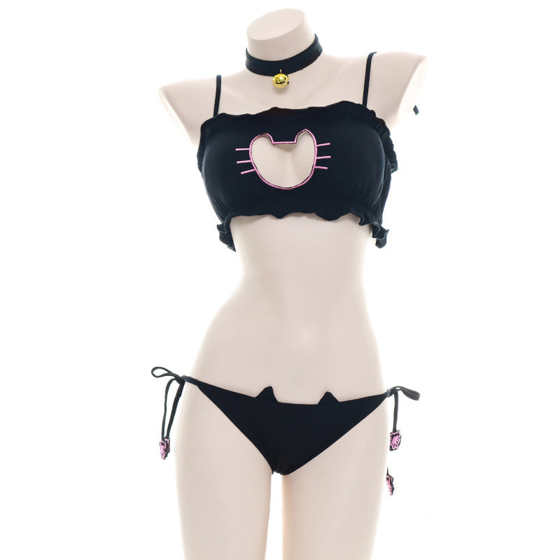 Cat Paw Femboy Lingerie Set Neko 2-Piece | FemboyBox Cat Paw Femboy Lingerie Set Neko 2-Piece | FemboyBox