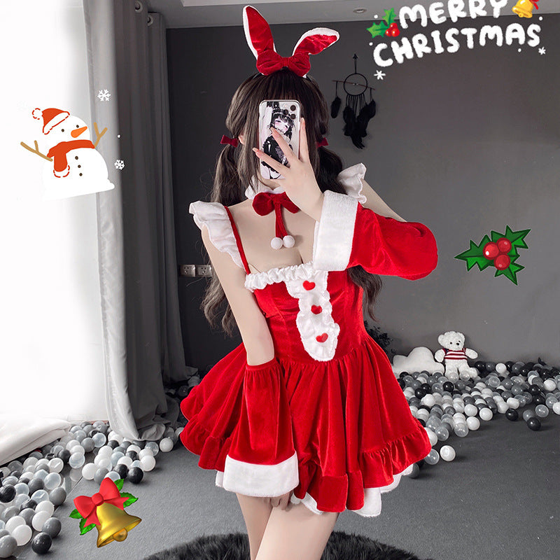 Christmas Femboy Kit Festive Velvet Set | FemboyBox Christmas Femboy Kit Festive Velvet Set | FemboyBox