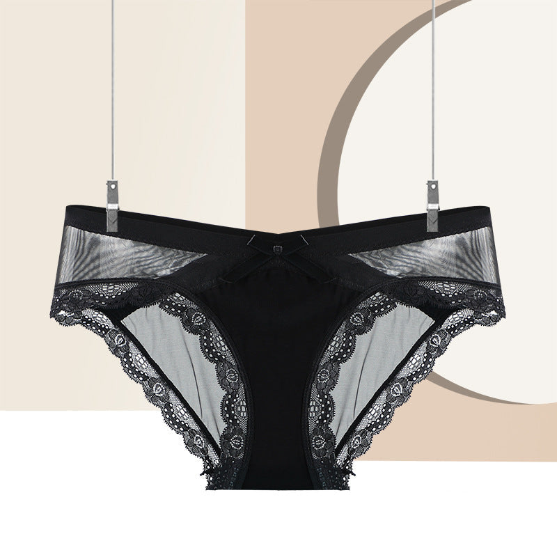 Bowknot Lace Panties
