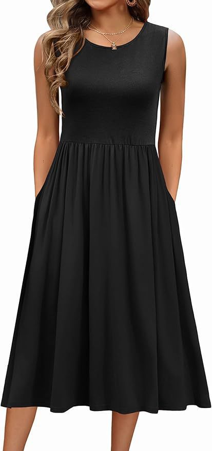 Studio front shot of black Femboy Floral Tank Dress on white background, femboy dress.